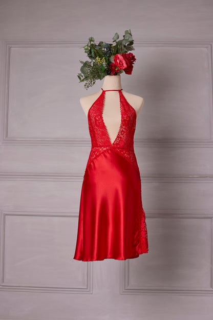 Red Short Nightdress